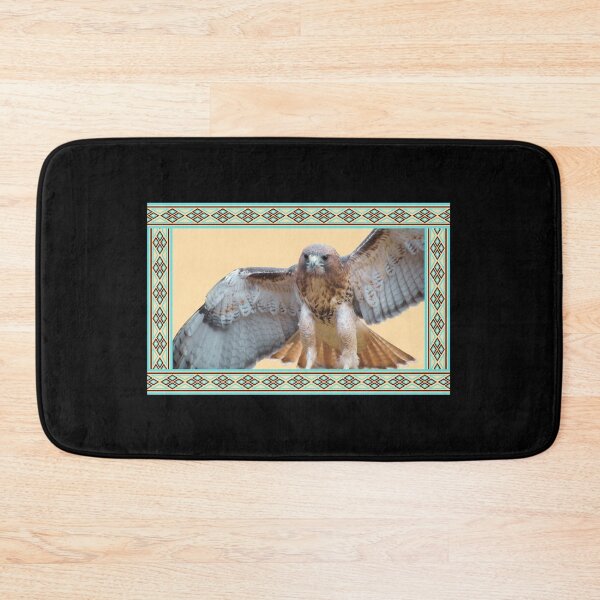 Item preview, Red-Tailed Hawk - Native Spiritual Messenger - Southwest Bird Art  designed and sold by SunandShade.