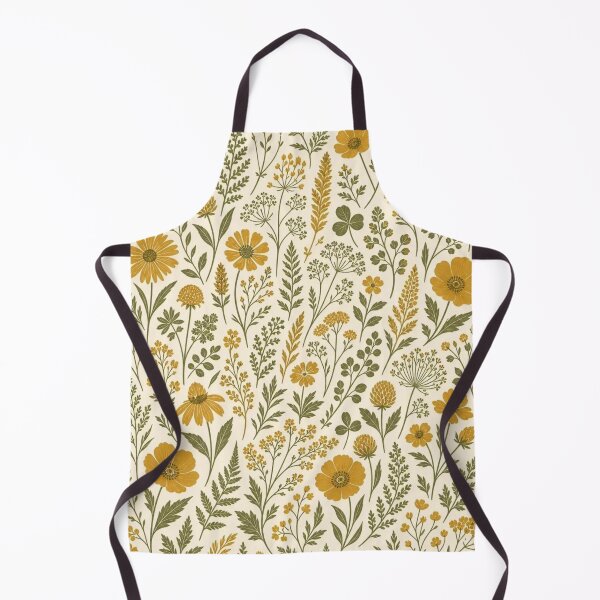 Item preview, Pressed Wildflower Meadow Seamless Pattern | Vintage Vintage Floral Repeat Design designed and sold by StickyGuys.