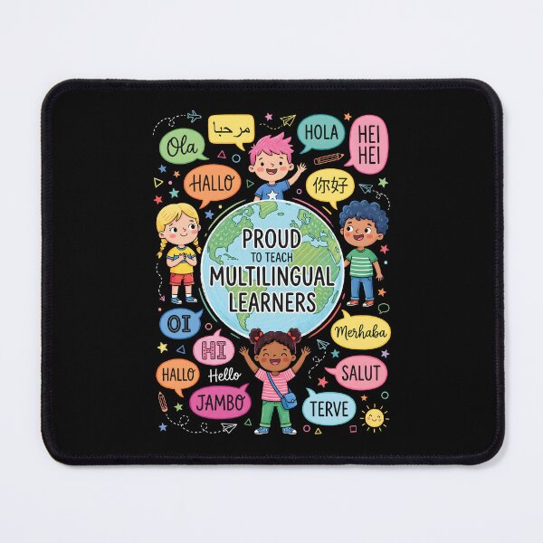 Item preview, ESL Educator Multilingual Learner Diversity Earth Day Teacher Graphic designed and sold by IsDesignHub.