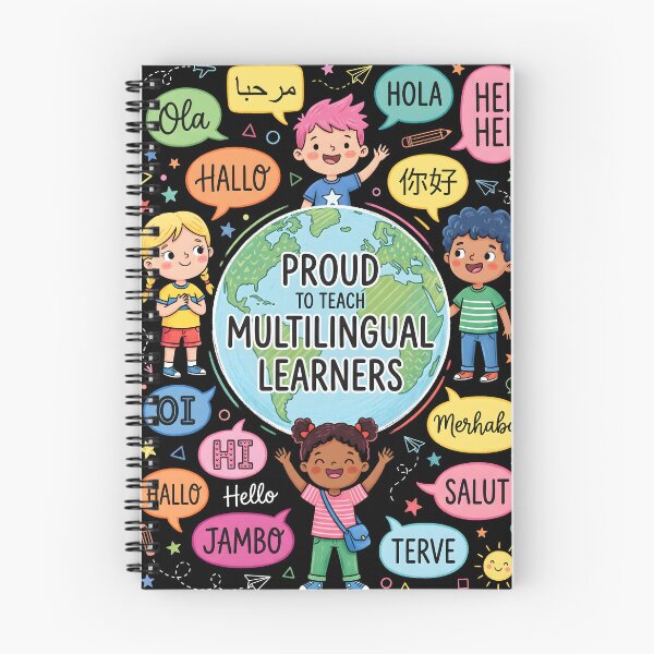 Item preview, ESL Educator Multilingual Learner Diversity Earth Day Teacher Graphic designed and sold by IsDesignHub.