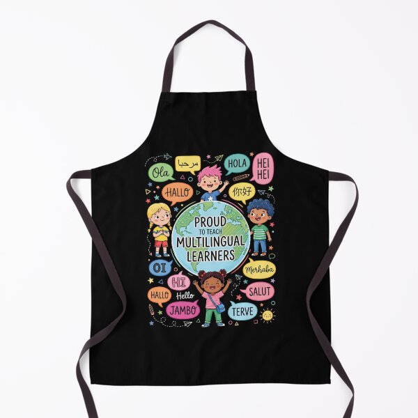 Item preview, ESL Educator Multilingual Learner Diversity Earth Day Teacher Graphic designed and sold by IsDesignHub.