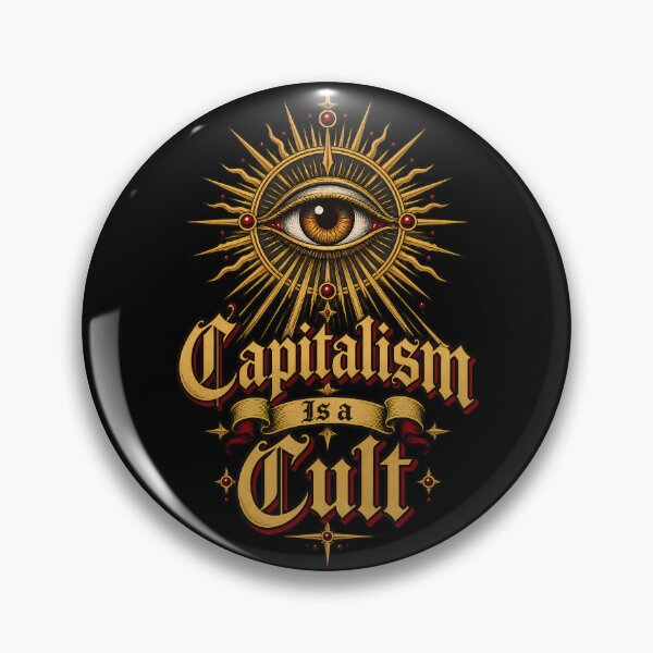 Item preview, Capitalism is a Cult designed and sold by ElectricMoonUK.