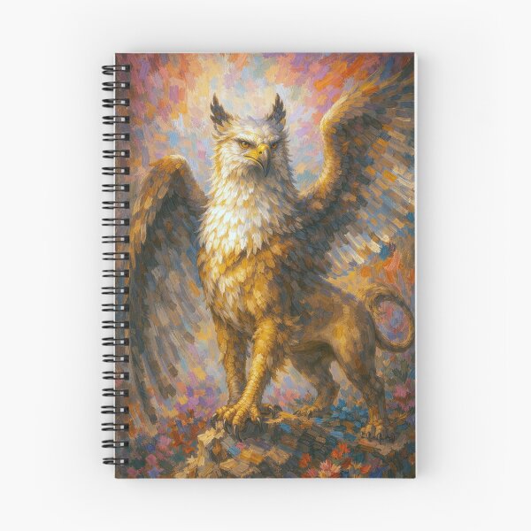 Item preview, Griffin – Legendary Guardian Beast Painting designed and sold by GalleryKauffeld.