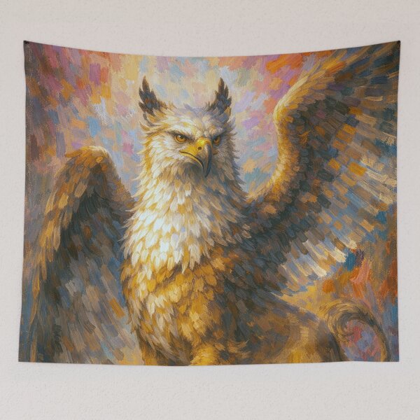 Item preview, Griffin – Legendary Guardian Beast Painting designed and sold by GalleryKauffeld.