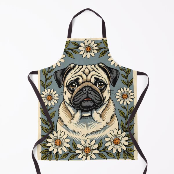 Item preview, A charming woodcut illustration of a Shi Tzu Dog designed and sold by Ponted.