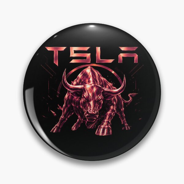 Item preview, TSLA Bull – Stock Market Investor Design designed and sold by TEEJAMBOREE.