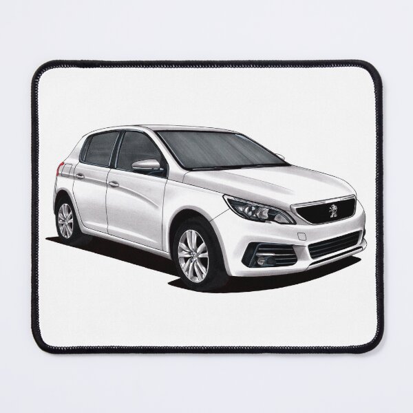 Item preview, Exclusive drawing popular european family car white P 308 designed and sold by Cars23.