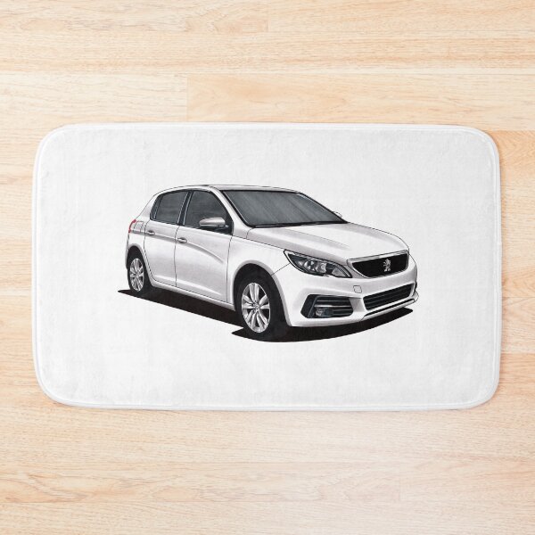 Item preview, Exclusive drawing popular european family car white P 308 designed and sold by Cars23.