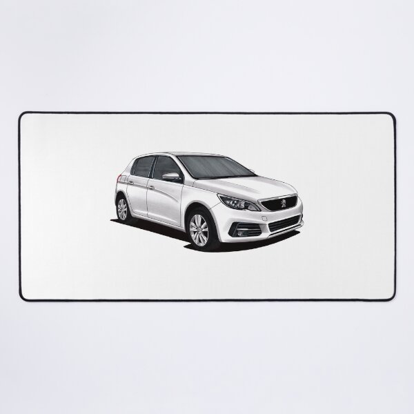 Item preview, Exclusive drawing popular european family car white P 308 designed and sold by Cars23.