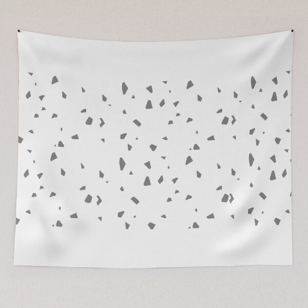 Item preview, Minimalist Neutral Grey Terrazzo Stone Pattern designed and sold by wa2022.
