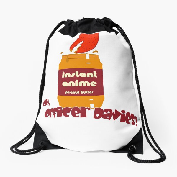 Scoop it out with your claw hand! Drawstring Bag