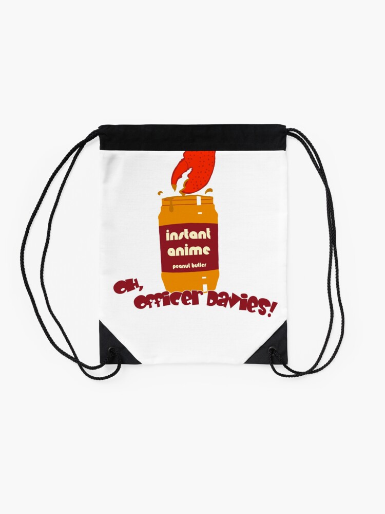 Alternate view of Scoop it out with your claw hand! Drawstring Bag