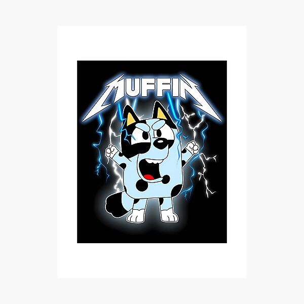 Item preview, Bluey Muffin | ⭐⭐⭐⭐⭐ designed and sold by CrzyMonk.