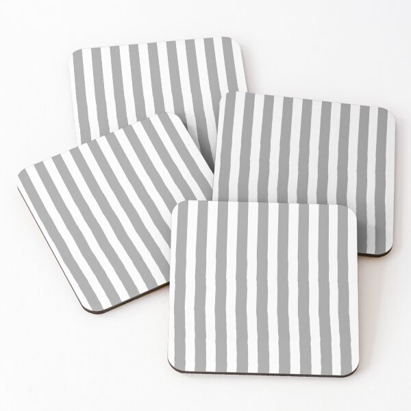 Item preview, Minimalist Hand Drawn Grey Stripes Pattern designed and sold by wa2022.