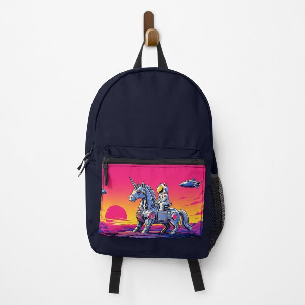 Item preview, Astronaut Cat Riding Robotic Unicorn – Cosmic Fantasy Artwork designed and sold by Dogandesighn.