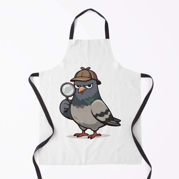 Item preview, Detective Pigeon Funny Cartoon Gift for Mystery Fans, Kids & Gamers designed and sold by stylishdzign.