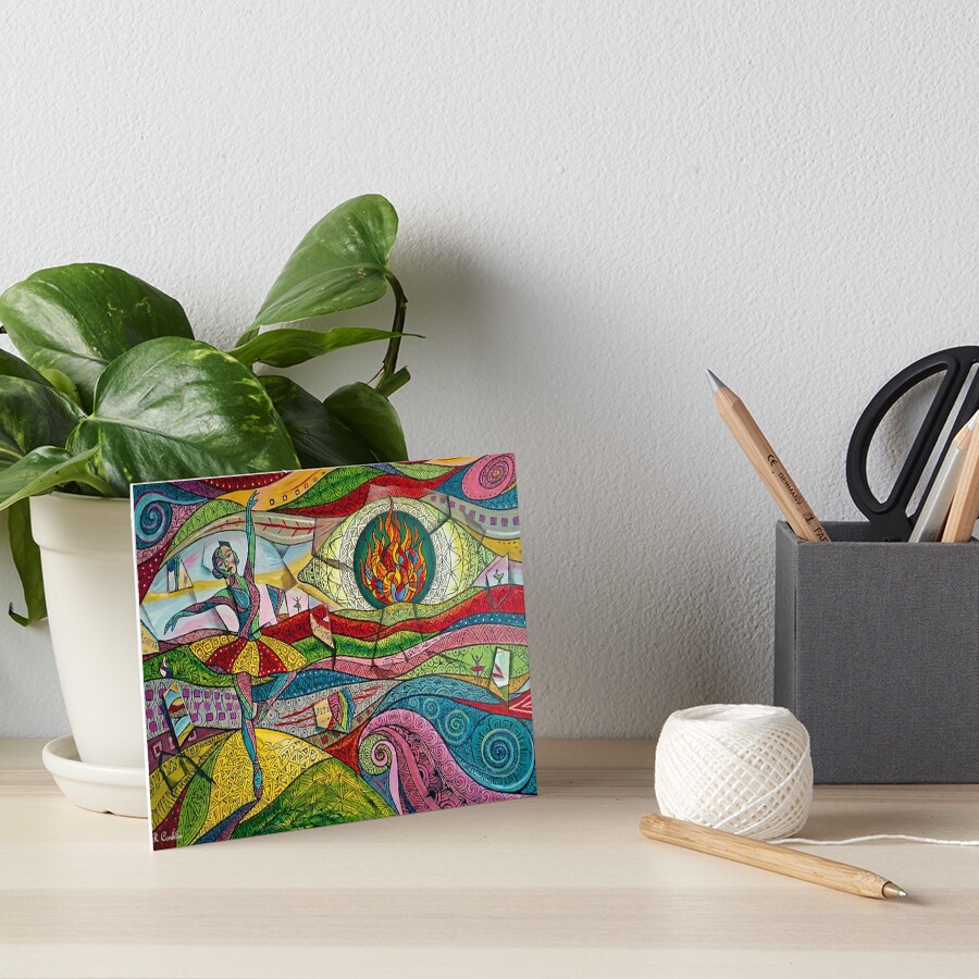 Item preview, Art Board Print designed and sold by RConklinArts.