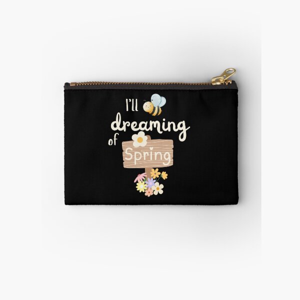Item preview, I’ll Bee Dreaming of Spring – Cute Bee Spring Flowers designed and sold by SunandShade.