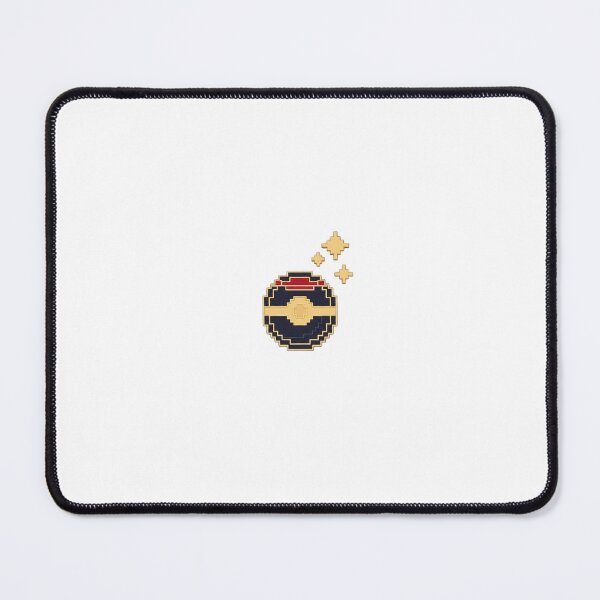 Item preview, Shiny Luxurious Ball 8-Bit designed and sold by PokeBroer.