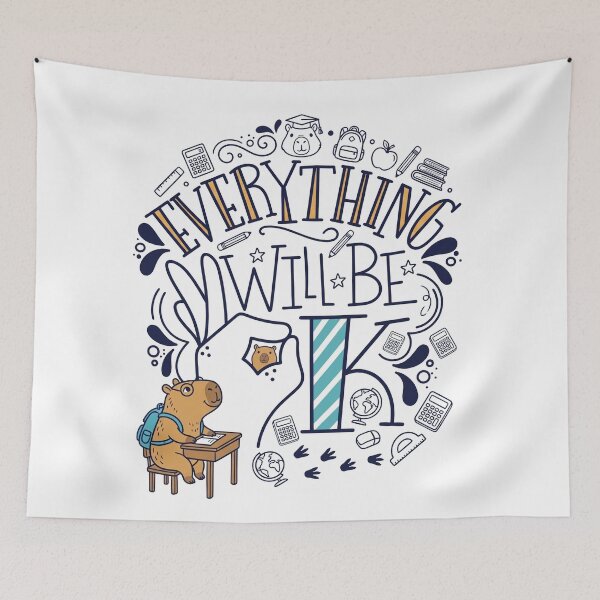 Item preview, Capybara Back to School – Cute Student Life designed and sold by hppkoala_am.