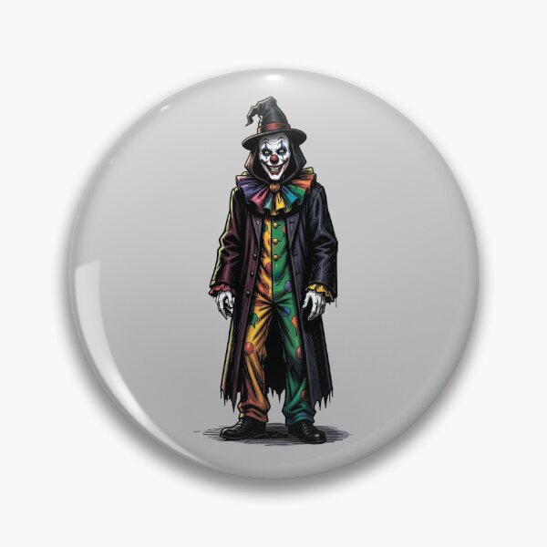 Item preview, The Grim Reaper dressed as a clown. designed and sold by MagelliShop.