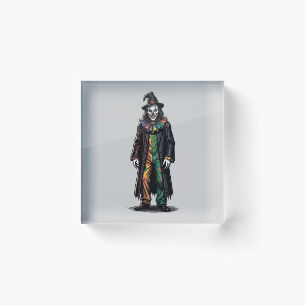 Item preview, The Grim Reaper dressed as a clown. designed and sold by MagelliShop.