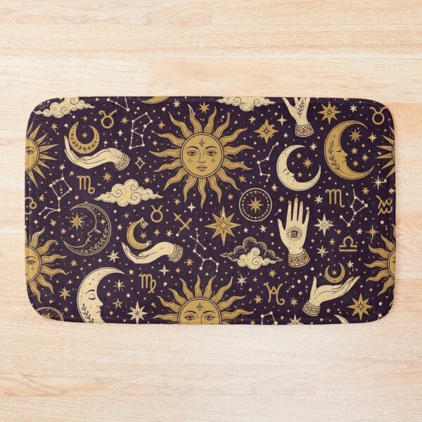 Item preview, Tarot and Zodiac Toile Seamless Pattern | Vintage Celestial Repeat Design designed and sold by StickyGuys.