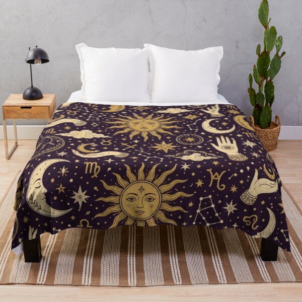 Item preview, Tarot and Zodiac Toile Seamless Pattern | Vintage Celestial Repeat Design designed and sold by StickyGuys.