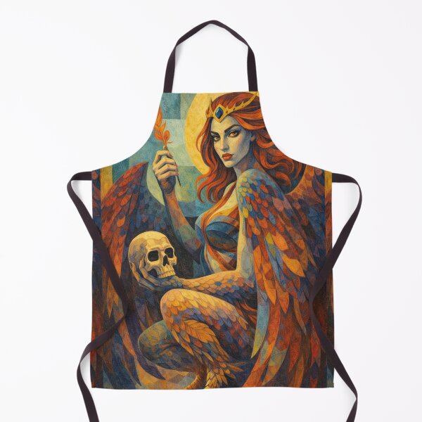 Item preview, Harpy – Mythical Winged Woman Painting designed and sold by GalleryKauffeld.