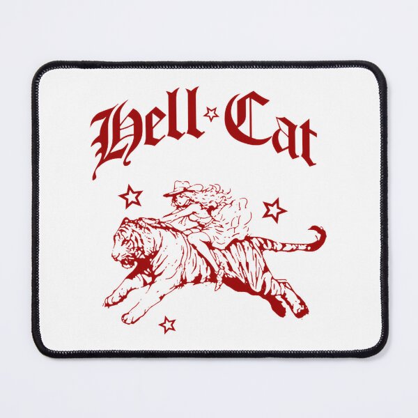 Item preview, Hell Cat Cowgirl Riding Tiger Vintage Tshirt Retro S Cowboy Cat Unisex Adult T Shirt Sheriff Western Graphic T Shirt Cute Yk | Limited Edition designed and sold by depari22.