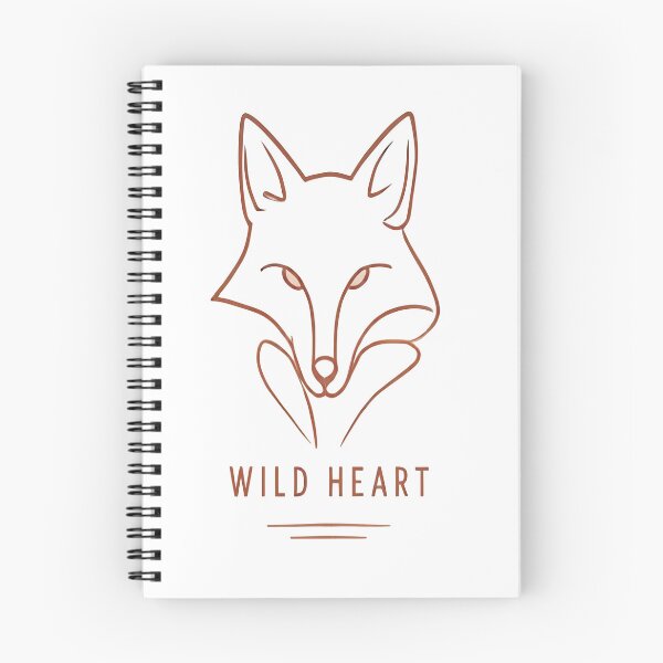 Item preview, Wild Heart Fox Minimalist Line Art designed and sold by MD_Design.
