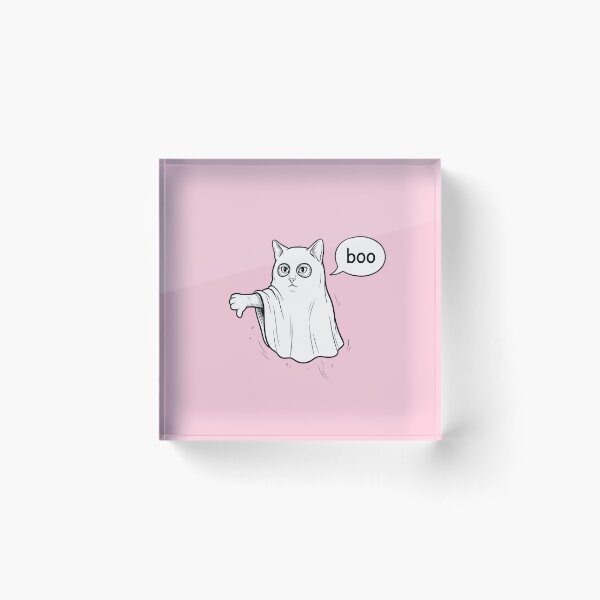 Item preview, Boo Cat Ghost of Disapproval designed and sold by MagicTheDog.