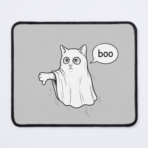 Item preview, Boo Cat Ghost of Disapproval designed and sold by MagicTheDog.