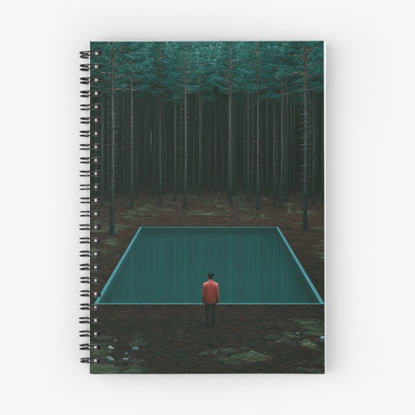 Item preview, Solitary Pool in a Dark Forest designed and sold by Mindscaper-.