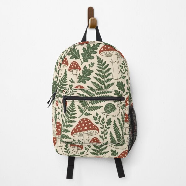 Item preview, Cottagecore Toadstool Forest Seamless Pattern | Vintage Mushroom Repeat Design designed and sold by StickyGuys.
