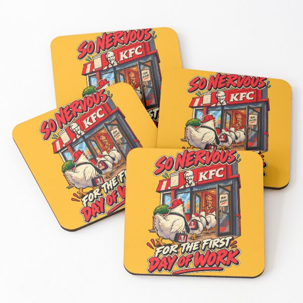 Item preview, So Nervous for the First Day of Work – Chicken designed and sold by Pandaburba.