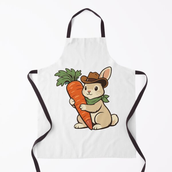 Item preview, Cowboy Rabbit Funny Cartoon Gift for Western Fans, Kids & Humor Lovers designed and sold by stylishdzign.