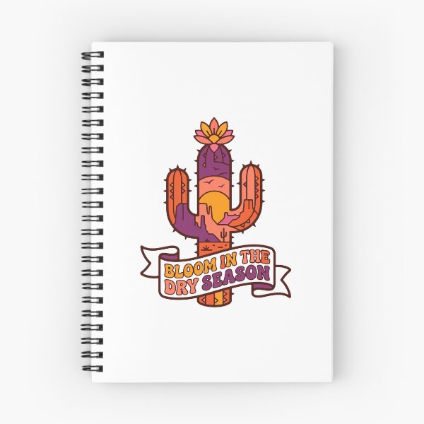 Item preview, Cactus Desert Sunset Wildflower Bloom Botanical designed and sold by AliveStyle.