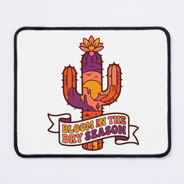 Item preview, Bloom in the Dry Season Cactus designed and sold by AliveStyle.