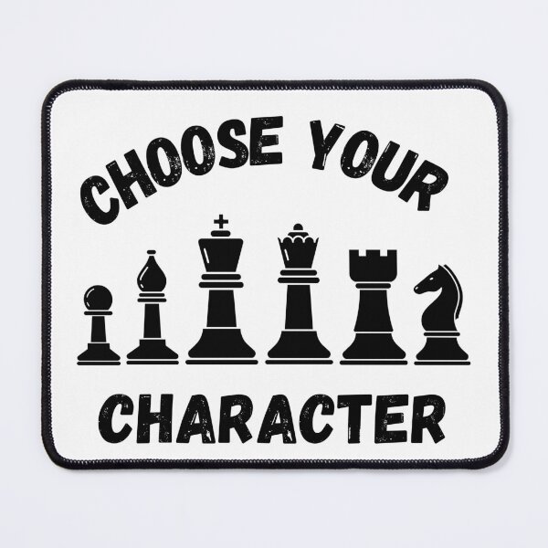 Item preview, Choose your character Chess Shirt designed and sold by Uncle Striko's shirts.