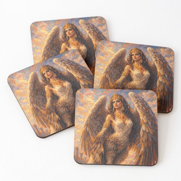 Item preview, Harpy – Legendary Creature of Greek Mythology Painting designed and sold by GalleryKauffeld.