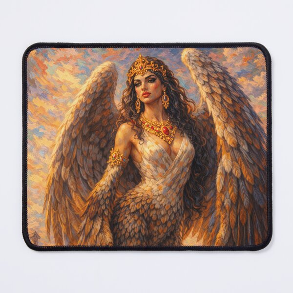 Item preview, Harpy – Legendary Creature of Greek Mythology Painting designed and sold by GalleryKauffeld.