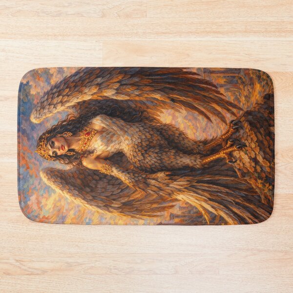 Item preview, Harpy – Legendary Creature of Greek Mythology Painting designed and sold by GalleryKauffeld.