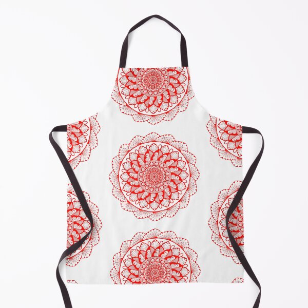 Item preview, Red Mandala Art | Bold symmetric pattern design! designed and sold by Artful Adventures.
