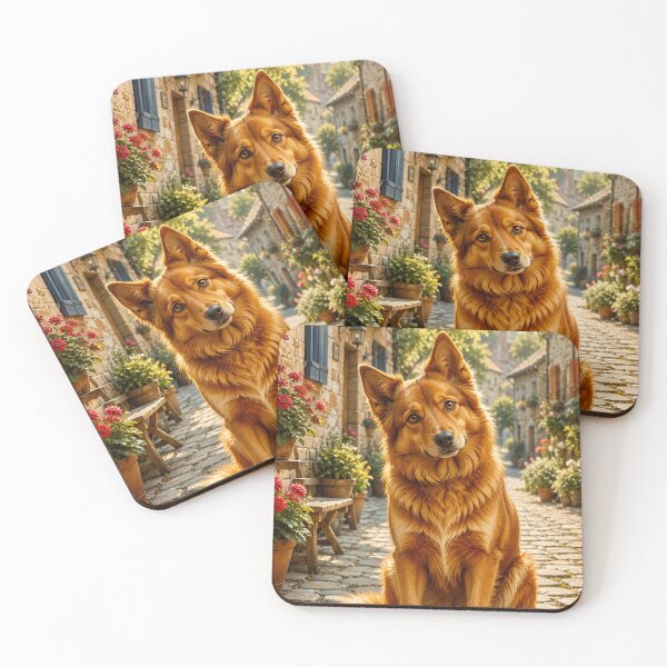 Item preview, Harz fox in the romantic village designed and sold by Steffani Lehmann.