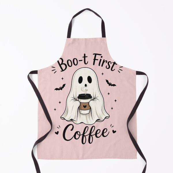 Item preview, Boo-t First Coffee Ghost Halloween Coffee Lover Cute Spooky Design designed and sold by Sanika arts .
