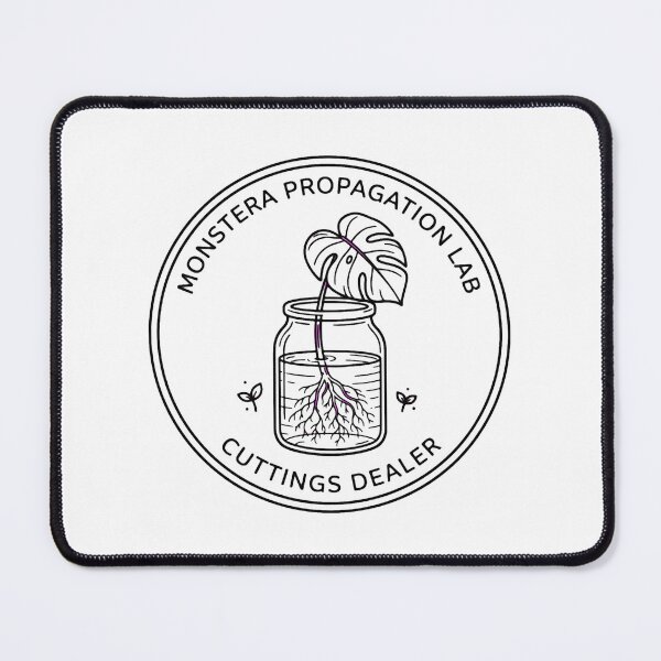 Item preview, Monstera Propagation Lab Cuttings Dealer Plant Parent Propagation Badge designed and sold by TauqeerArts.
