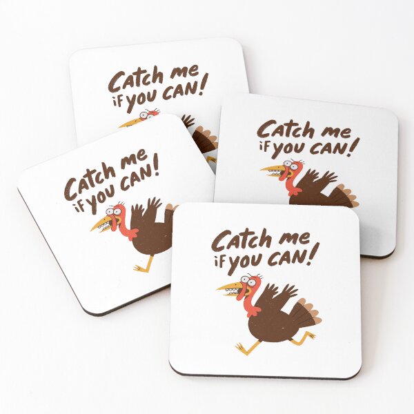 Item preview, Catch Me If You Can Funny Running Turkey Thanksgiving Design designed and sold by Ramona-Gliga.