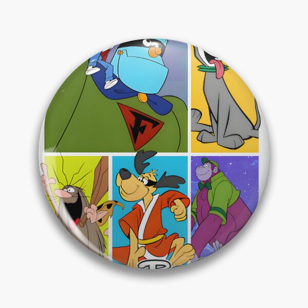 Item preview, Vintage Hanna Barbera Characters Retro Illustration – Classic Cartoon Art | Limited Edition designed and sold by CrzyMonk.