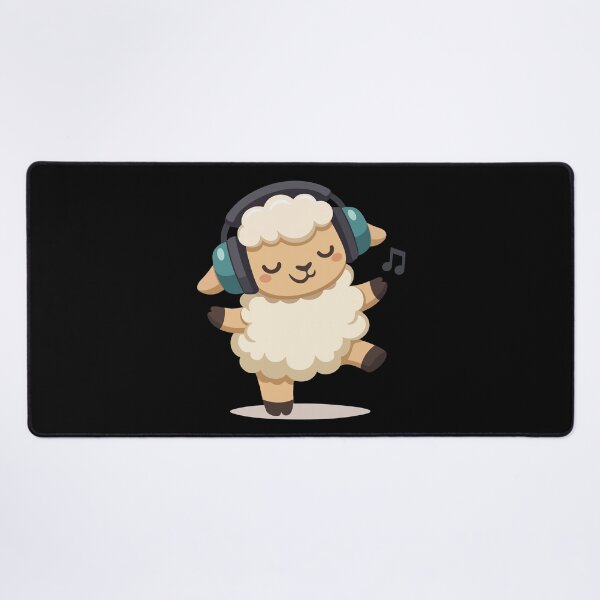 Item preview, Dancing Sheep Funny Cartoon Gift for Music Fans, Kids & Humor Lovers designed and sold by stylishdzign.
